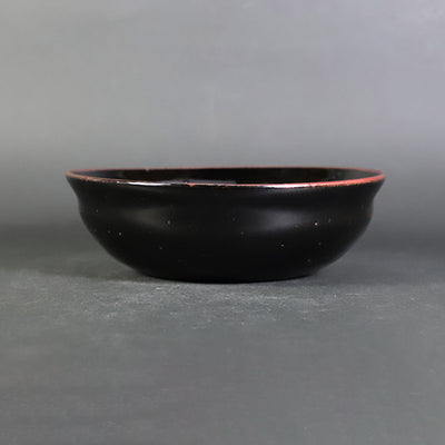 Iron glaze bowl M by Taki Nakazato