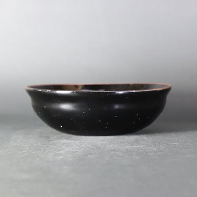 Iron glaze bowl M by Taki Nakazato