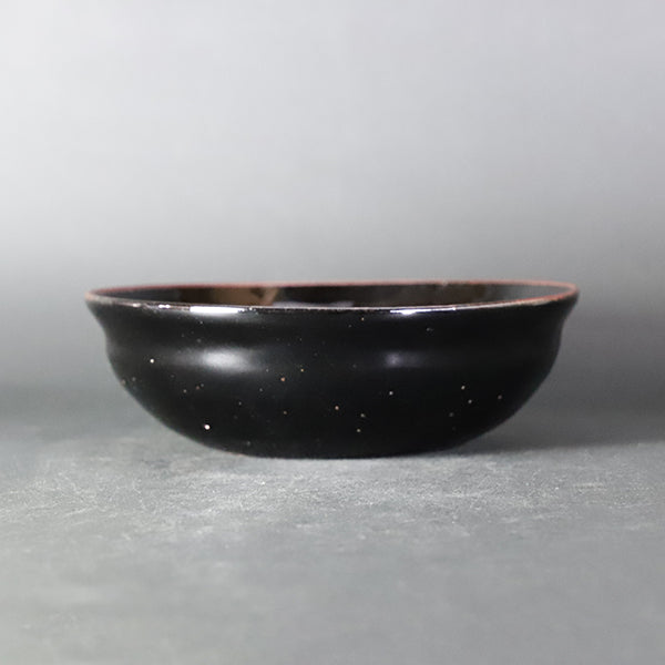 Iron glaze bowl M by Taki Nakazato