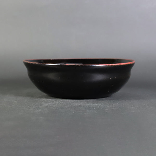 Iron glaze bowl M by Taki Nakazato