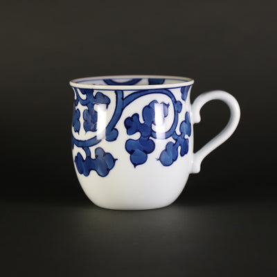 Gen-emon kiln dyed arabesque design mug cup