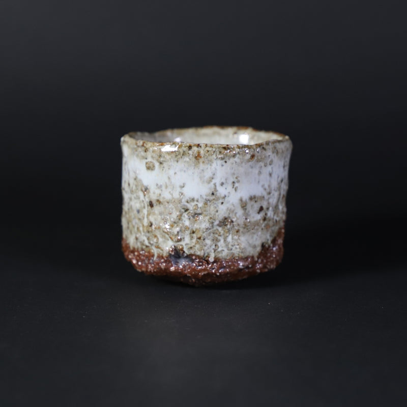Spotted sake cup by Kota Tanaka