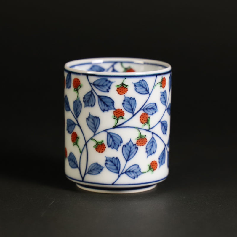 Gen-emon Kiln Dyed Nishiki Strawberry Picture Peeping Ingredients