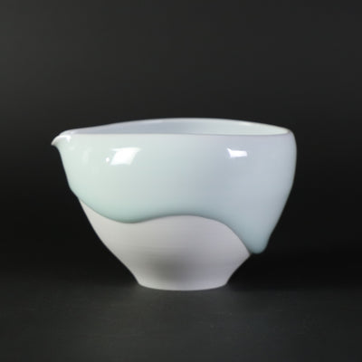 Akio Momota Blue porcelain Katakuchi