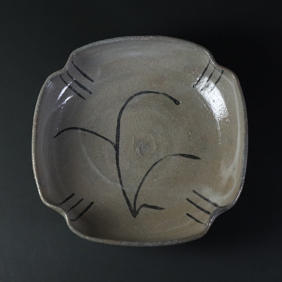 唐津煎茶セット （絵唐津、煎茶セット デッドストック）