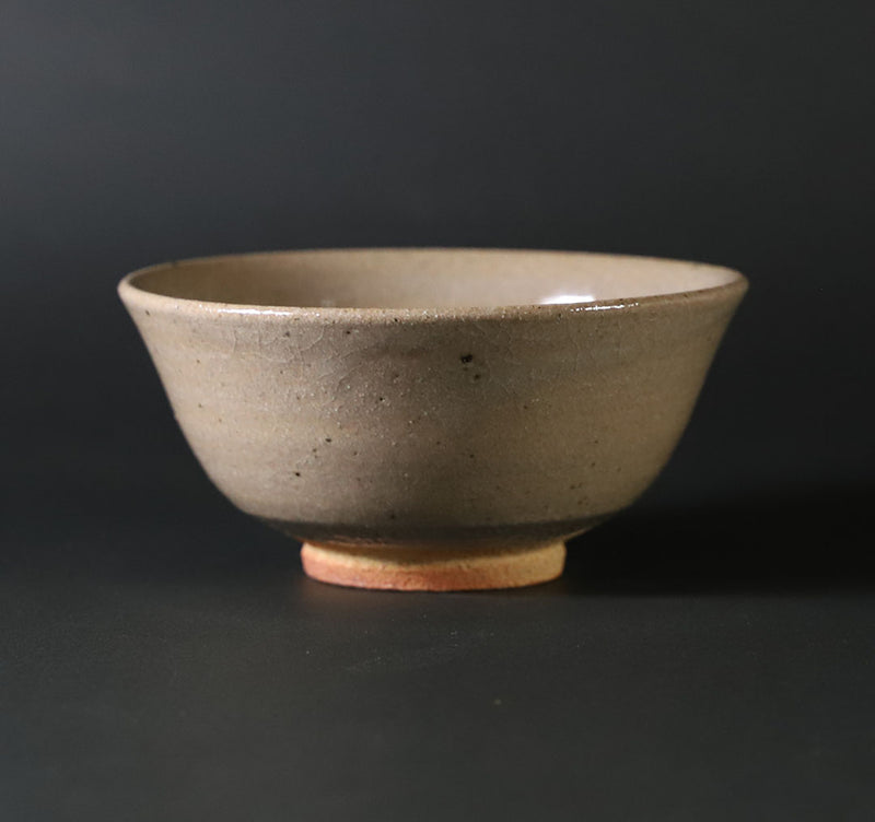 Nakazato Tarōemon Kiln Illustrated Karatsu rice bowl (pine)