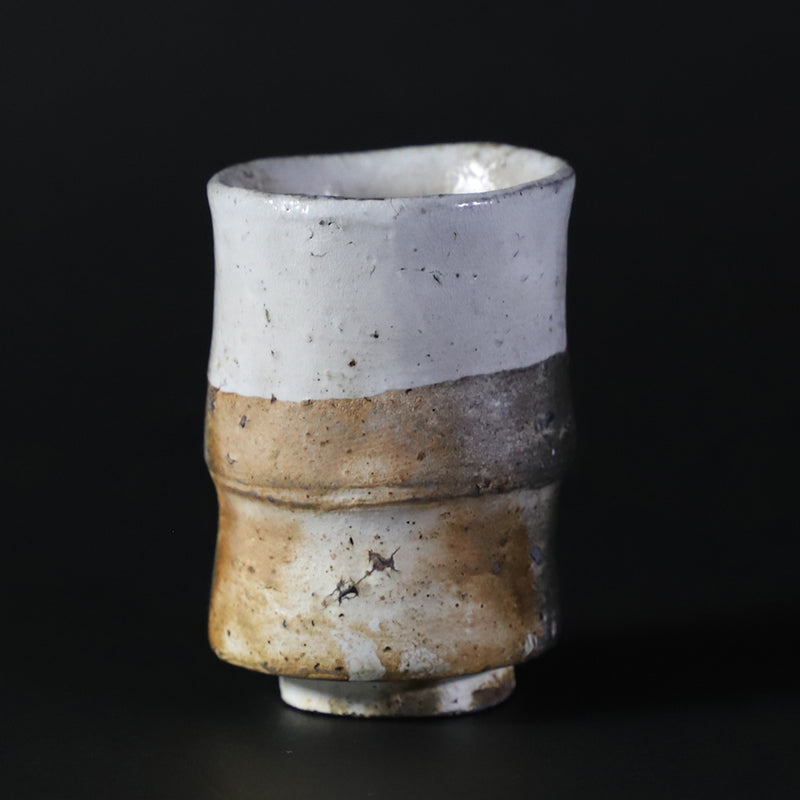 Kobiki Karatsu Sake Cup by Munehiko Maruta 1