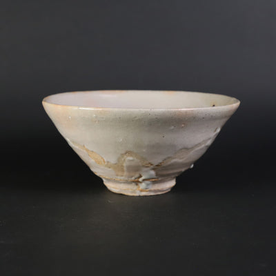 Ido tea bowl by Yasumoto Kajiwara