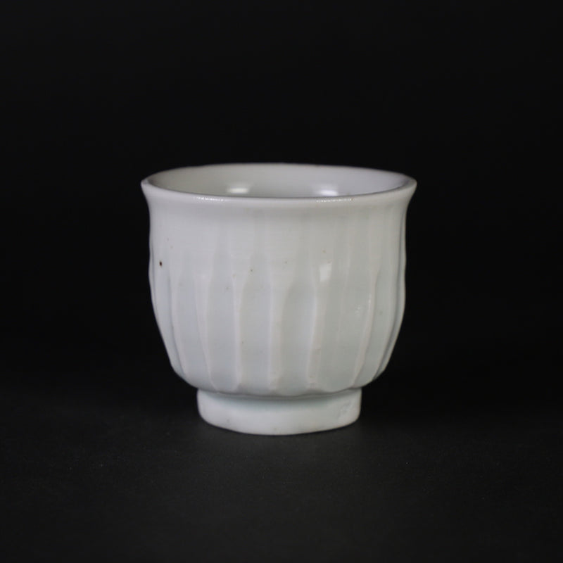 White porcelain cup by Hiomi Takesue