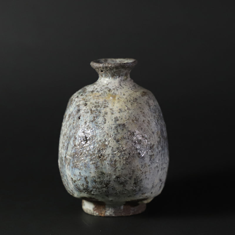 丸田宗彦　作　斑唐津扁壷徳利