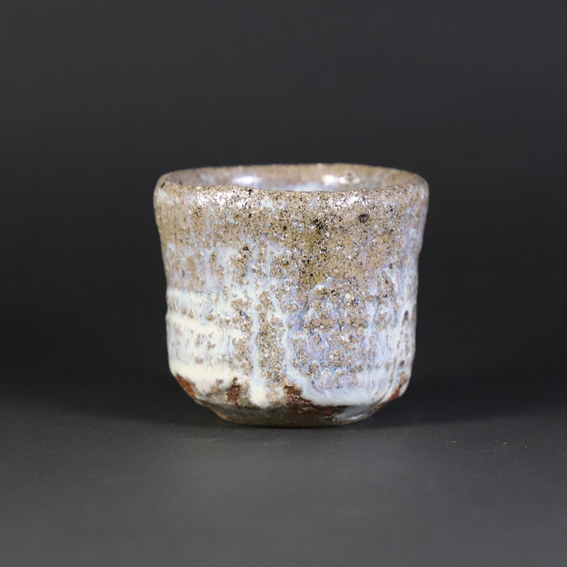 Madara Karatsu sake cup by Munehiko Maruta