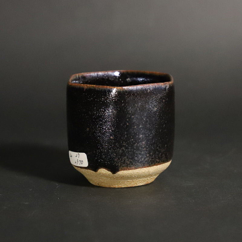 Black Karatsu small bowl by Mito Rui