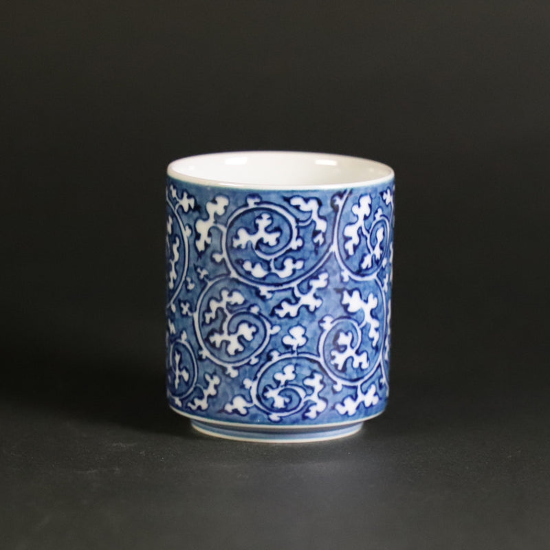 Gen-emon Kiln Dyed arabesque deep peep cup