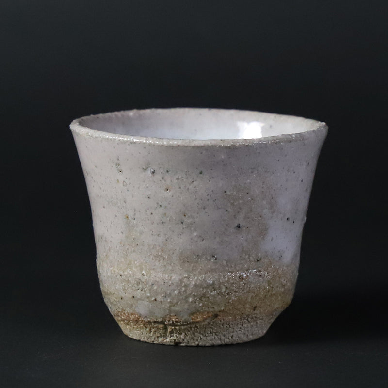 Made by Yoshihisa Ishii Madara Karatsu Sake Cup