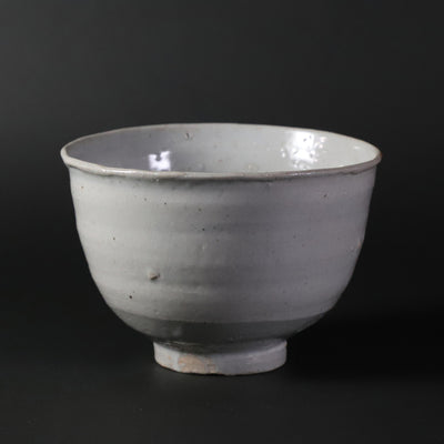 Karatsu White Porcelain Tea Bowl by Yoshihisa Ishii