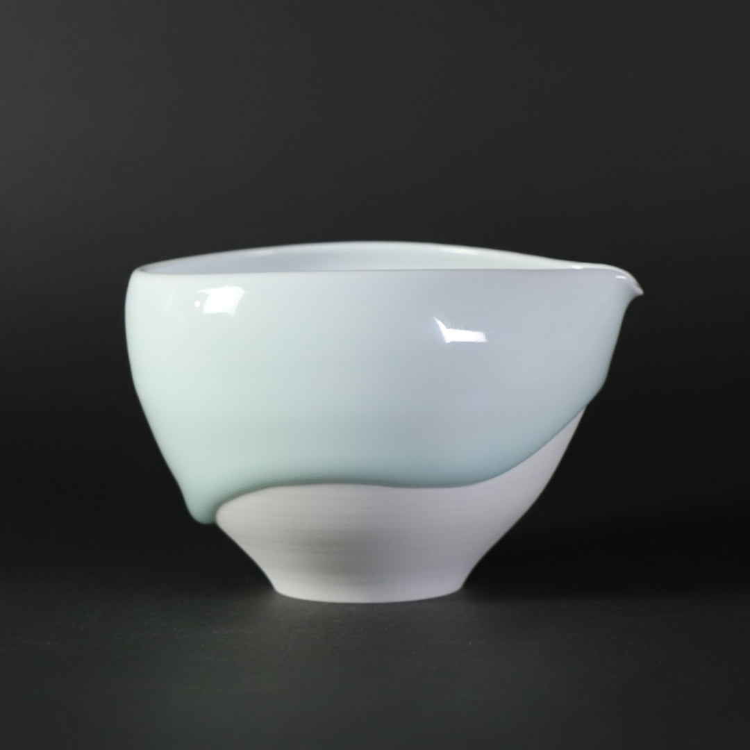 百田暁生　香炉 百田暁生 香炉 工芸品 逸作! 百田 暁生 白磁 香炉 竹と雀 壺 桐箱 共箱