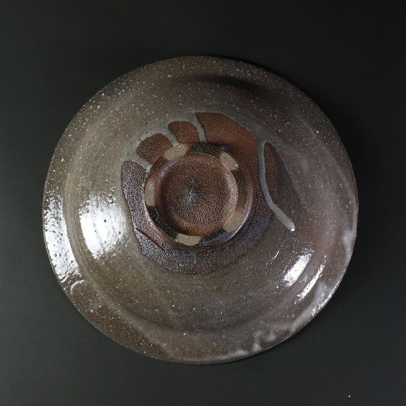 Karatsu plate by Yoshihisa Ishii