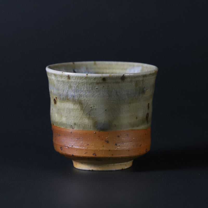 Aokaratsu sake cup by Shuichi Okamoto