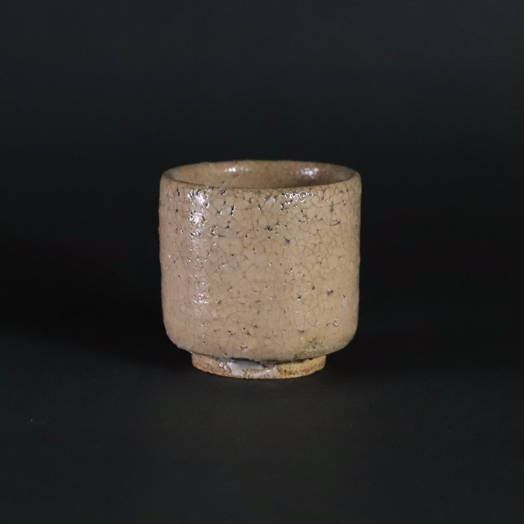 内村慎太郎 山瀬たちぐい呑 唐津焼 古唐津 酒盃 酒器 新品未使用 斑唐津たちぐい呑（内村慎太郎）Madara Garatsu Sake Cup