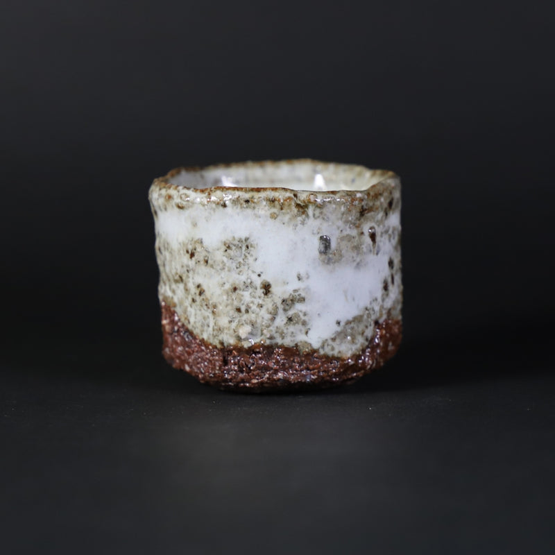 Spotted sake cup by Kota Tanaka