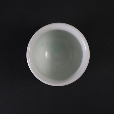 White porcelain cup by Hiomi Takesue
