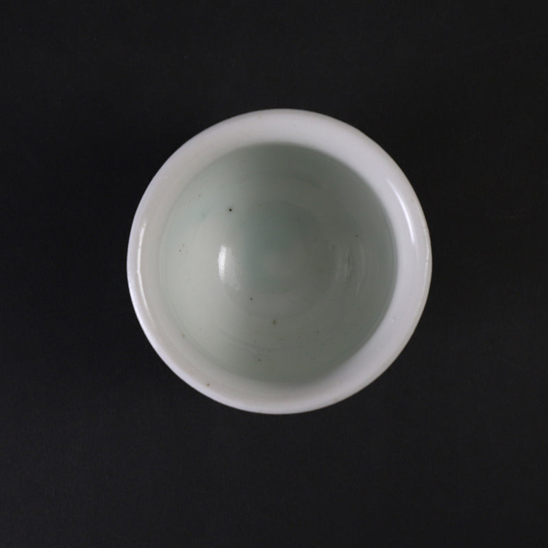 White porcelain cup by Hiomi Takesue