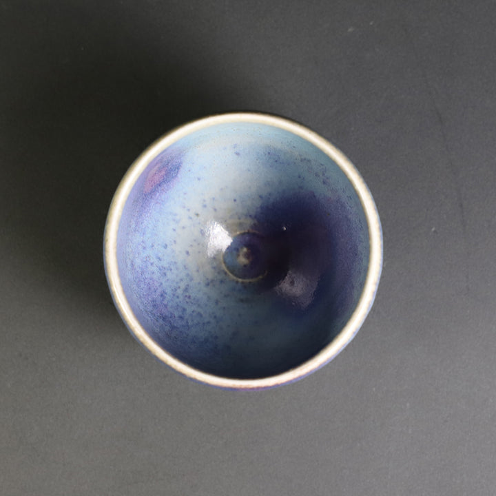 岡本作礼 作 唐津鈞窯鎬ぐい呑 – ギャラリー一番館オンラインショップ