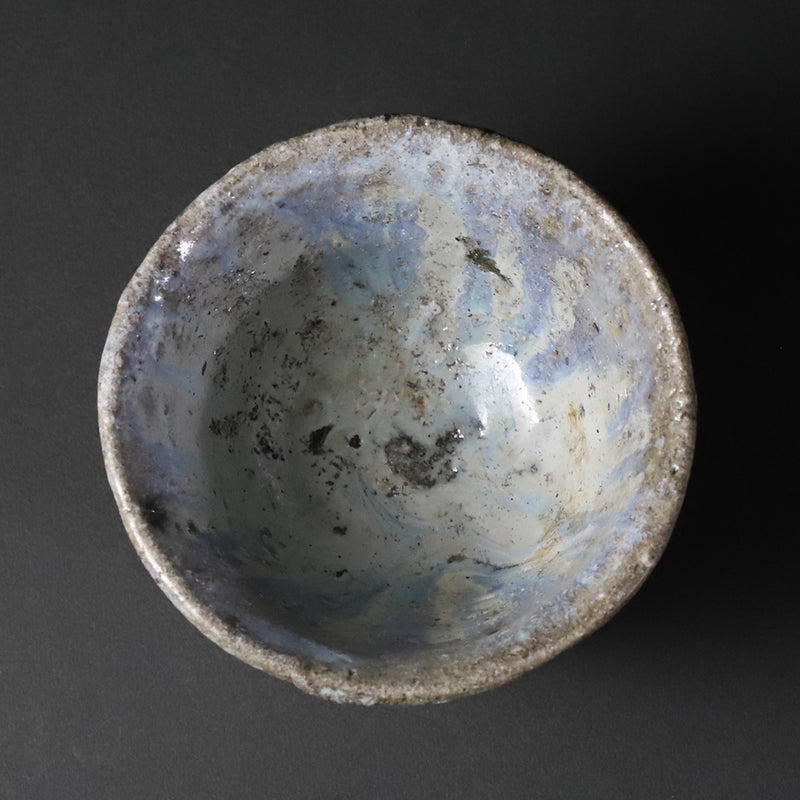 Madara Karatsu sake cup by Munehiko Maruta
