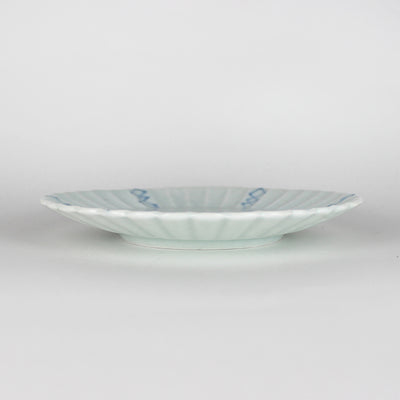 224porcelain 2245 Kikyo 5-sun plate (Dometsuke)