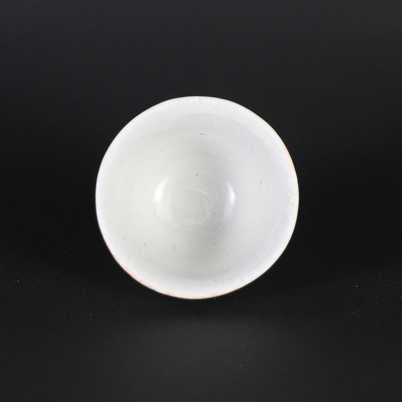 White porcelain cup by Soichiro Maruta