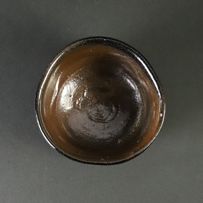 Black Karatsu Cup by Yoshihisa Ishii