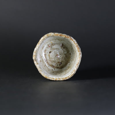 Spotted sake cup by Kota Tanaka