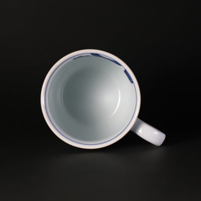 Gen-emon kiln dyed arabesque design mug cup