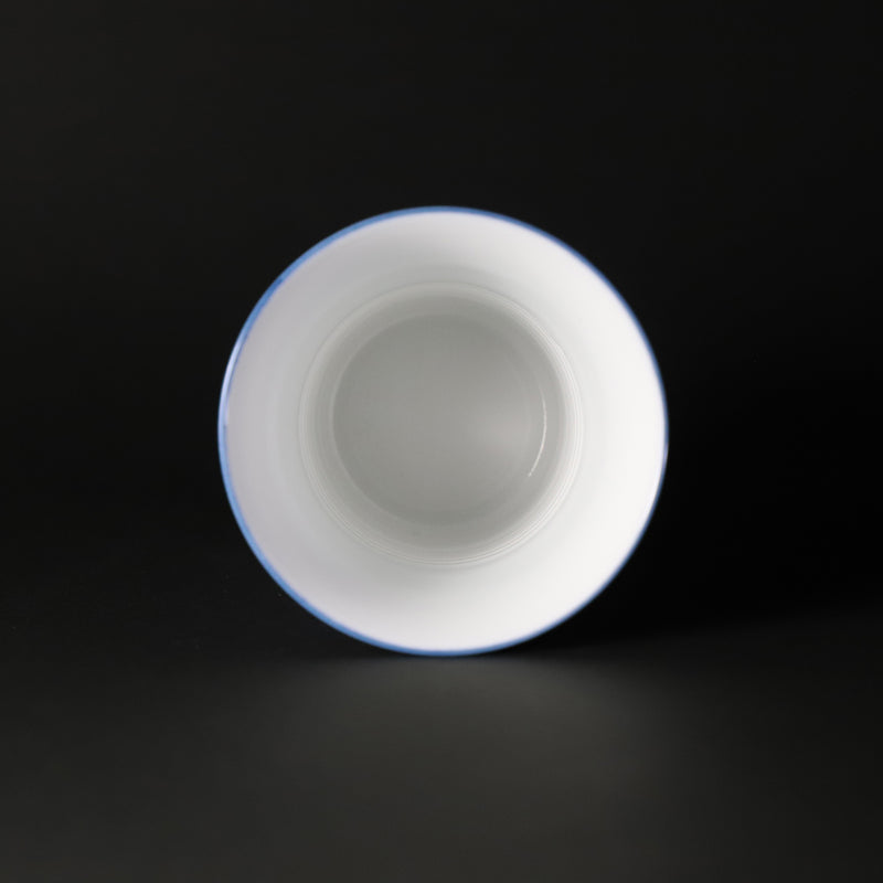 Gen-emon Kiln Sometsuke Ink Repelling Ripple Beer Cup