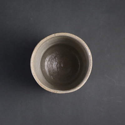 Karatsu Tsutsu Yunomi 2 by Yoshihisa Ishii