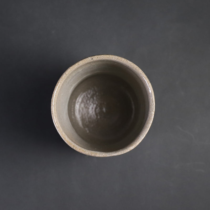 Karatsu Tsutsu Yunomi 2 by Yoshihisa Ishii