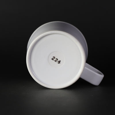 224porcelain JS soup mug (white)