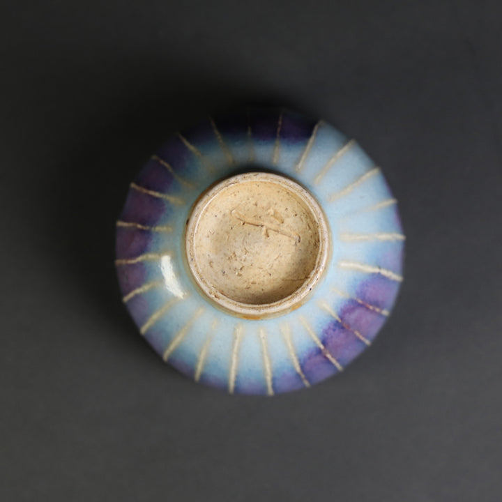 岡本作礼 作 唐津鈞窯鎬ぐい呑 – ギャラリー一番館オンラインショップ