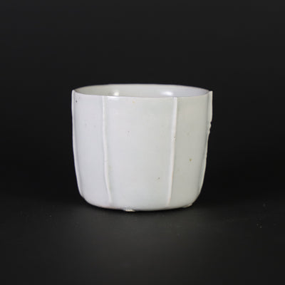 丸田宗一廊　作　白磁猪口(小)