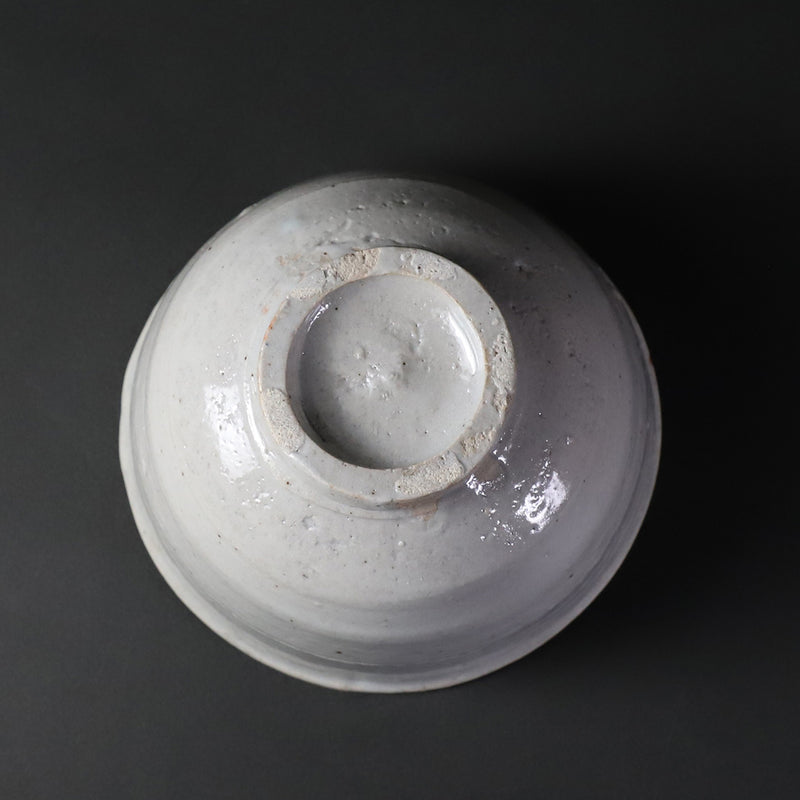 Karatsu White Porcelain Tea Bowl by Yoshihisa Ishii