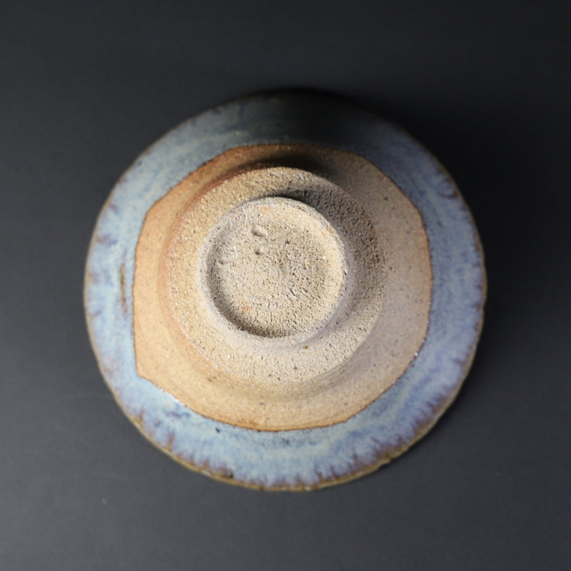 Sakurei Okamoto Yellow Karatsu chrysanthemum bowl 1