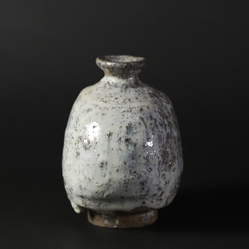 丸田宗彦　作　斑唐津扁壷徳利