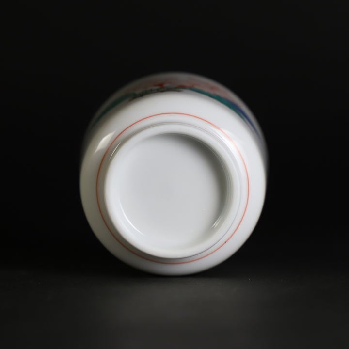 十五代酒井田柿右衛門 濁手桜文ぐい呑 – ギャラリー一番館オンライン