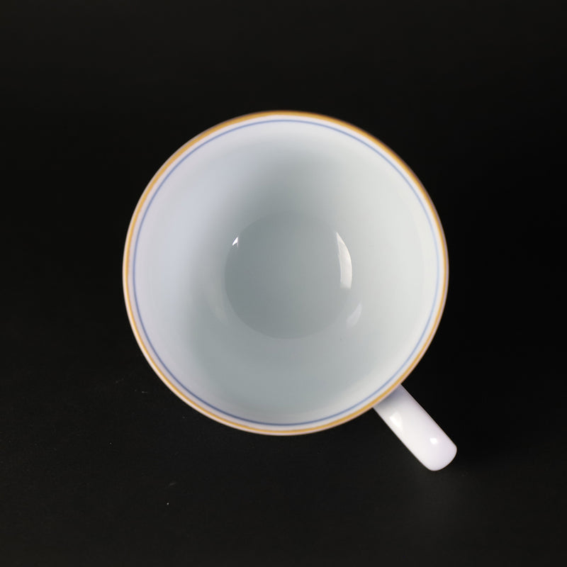 Gen-emon kiln Dyeing arabesque dark medium bowl plate