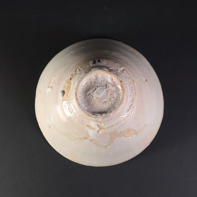 Ido tea bowl by Yasumoto Kajiwara