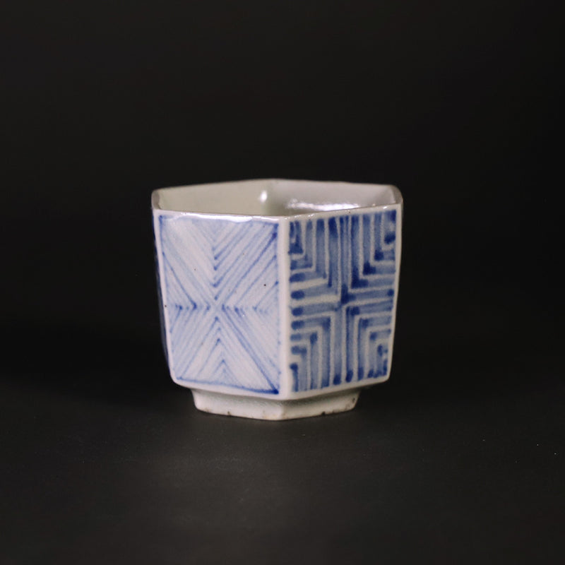 Soichiro Maruta dyed hexagonal cup