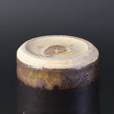 Black Karatsu Beer Cup (Large) by Chiharu Kumamoto