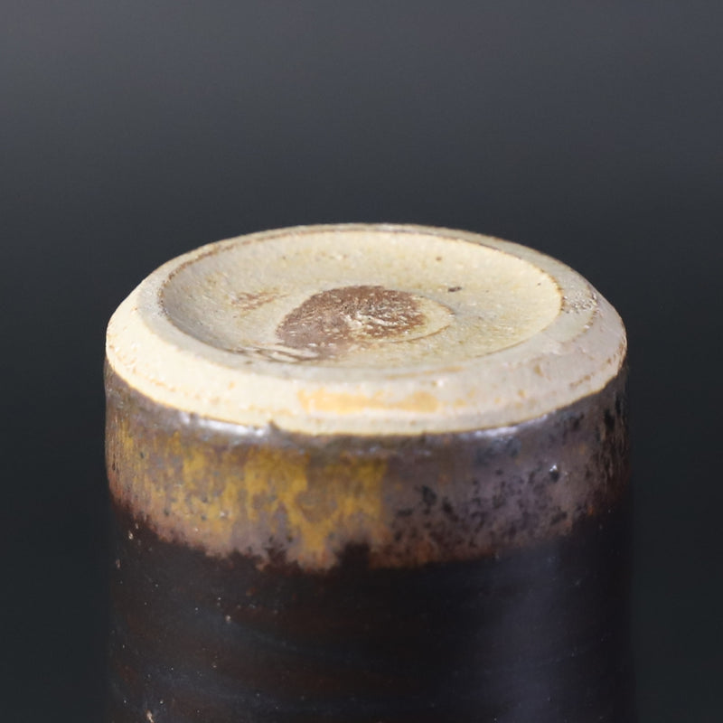 Black Karatsu Beer Cup (Large) by Chiharu Kumamoto