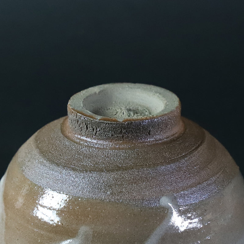 Karatsu tea bowl by Yoshihisa Ishii