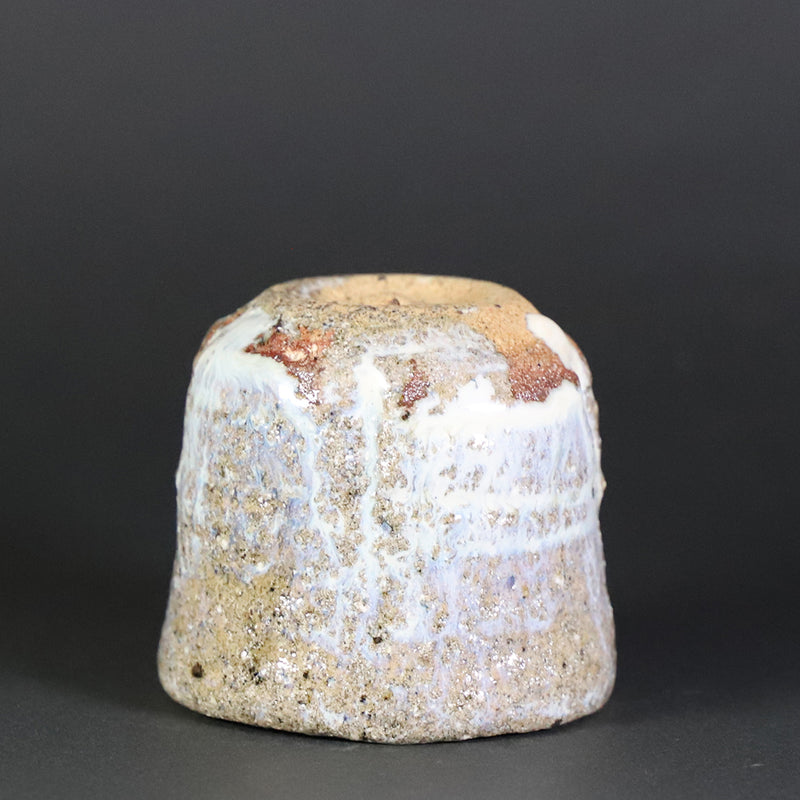 Madara Karatsu sake cup by Munehiko Maruta